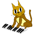 animasi kucing piano